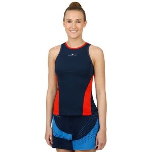 adidas by Stella McCartney Barricade Tanktop Small Blue Red